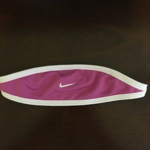 Nike pink headband